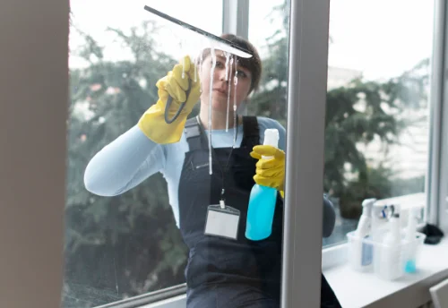 Nettoyage de vitres intérieures et extérieures à Scrignac